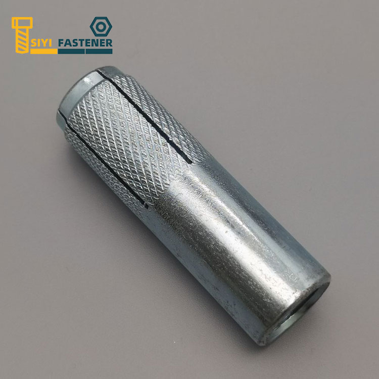 Knurling နှင့်အတူ Anchor တွင်ကာဗွန်သံမဏိ Bluewhite သွပ်ပြားချပေးသည်